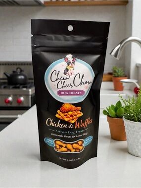Chew Chew Chow Chicken & Waffles Dog Treats